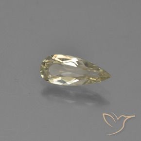 0.95 карата, натуральный Палевый Диаспора, меняющая цвет, Форма груши, VVS-VS