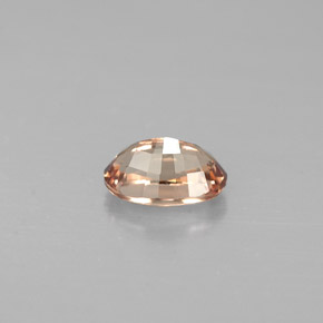 0.66 карата, натуральный Золотисто-коричневый с переходом в оранжевый Меняющий цвет гранат, Огранка Овал, Чистота VS