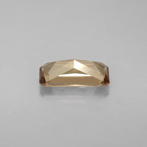 1.44 карата, натуральный Золотисто-коричневый с переходом в оранжевый Меняющий цвет гранат, Изумрудная огранка, Чистота VS