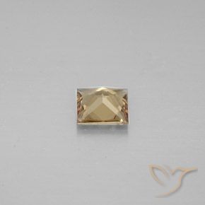 0.51 карата, натуральный Золотисто-коричневый Меняющий цвет гранат, Квадрат, VVS-VS