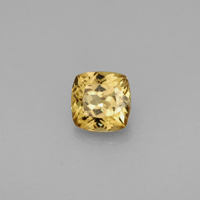0.76 карата, натуральный Золотисто-коричневый с переходом в оранжевый Меняющий цвет гранат, Подушка Крой, Чистота VS