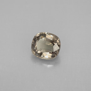 1.30 карата, натуральный Зеленовато-коричневый с переходом в красно-розовый Меняющий цвет гранат, Подушка Крой, Чистота VS