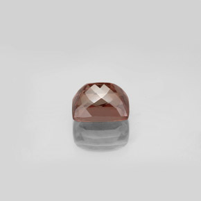 3.65 карата, натуральный Коричневато-розовый с переходом в красный Меняющий цвет гранат, Подушка Крой, VVS-VS