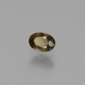 0.74 карата, натуральный Зеленый с переходом в красно-розовый Меняющий цвет гранат, Огранка Овал, Чистота VS