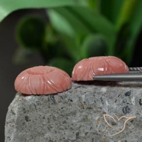 9.38 карата, натуральный Средний розовый Коралловый, Огранка Цветок, Непрозрачный