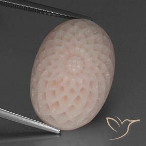 20.80ct Натуральный Средне-светло-розовый коралловый, причудливая, Непрозрачный