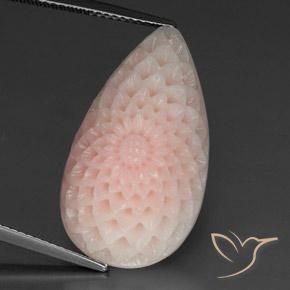 21.17ct Натуральный Светло-розовый коралловый, причудливая, Непрозрачный