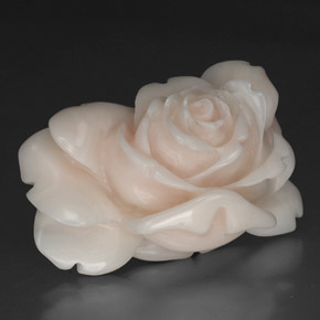 40.97 карата, натуральный Лососево-белый Коралловый, Необычная форма, Непрозрачный