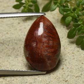 7.90 карата, натуральный Многоцветный Коралловый, Форма груши, Непрозрачный