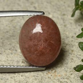 6.35 карата, натуральный Многоцветный Коралловый, Огранка Овал, Полупрозрачный