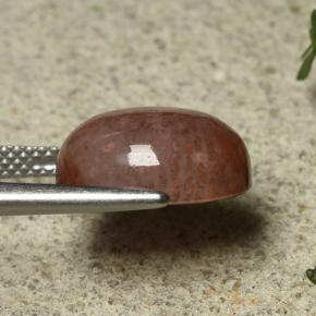 6.35 карата, натуральный Многоцветный Коралловый, Огранка Овал, Полупрозрачный