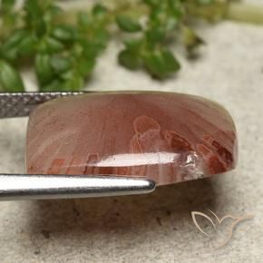 5.47 карата, натуральный Многоцветный Коралловый, Подушка Крой, Полупрозрачный