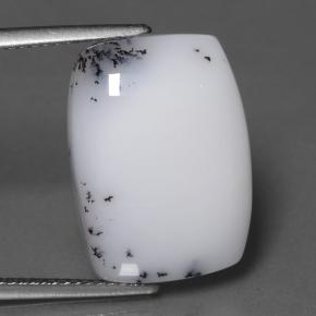 10.95 карата, натуральный Многоцветный Дендритный халцедон, Подушка Крой, Непрозрачный