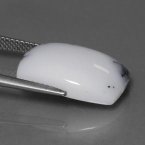 10.95 карата, натуральный Многоцветный Дендритный халцедон, Подушка Крой, Непрозрачный