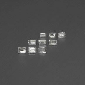  карата, натуральный Белый Бриллиант, Огранка Багет, SI