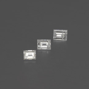  карата, натуральный Белый Бриллиант, Огранка Багет, SI