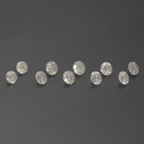  карата, натуральный Белый Бриллиант, Огранка Круг, SI