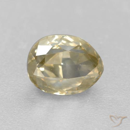 1.04ct Натуральный Шампань Бриллиант, причудливая, SI
