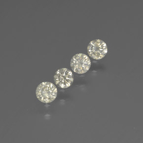  карата, натуральный Шампань Бриллиант, Огранка Круг, SI