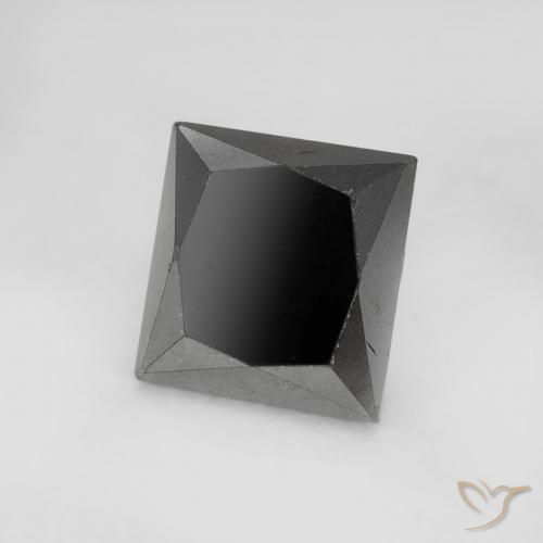 0.99 карата, натуральный Черный Бриллиант, Квадрат, Непрозрачный