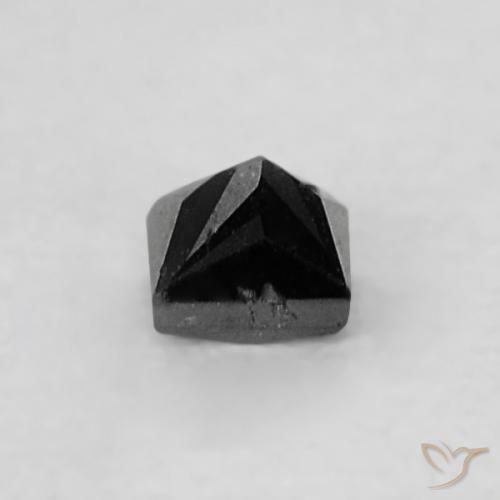0.06 карата, натуральный Черный Бриллиант, Квадрат, Непрозрачный