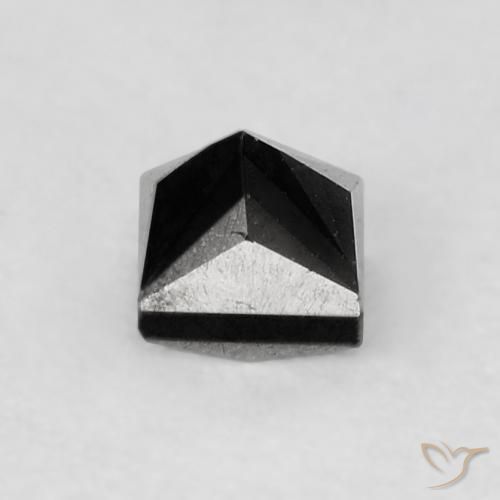 0.27 карата, натуральный Черный Бриллиант, Квадрат, Непрозрачный