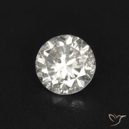 0.08ct Натуральный I Бриллиант, Круглый, VS-SI