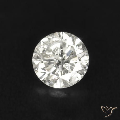 0.04ct Натуральный I Бриллиант, Круглый, VS-SI