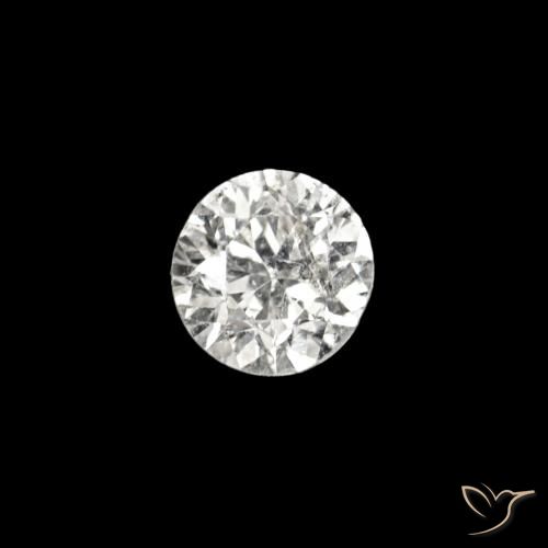 0.02ct H Бриллиант, Круглый, VVS-VS