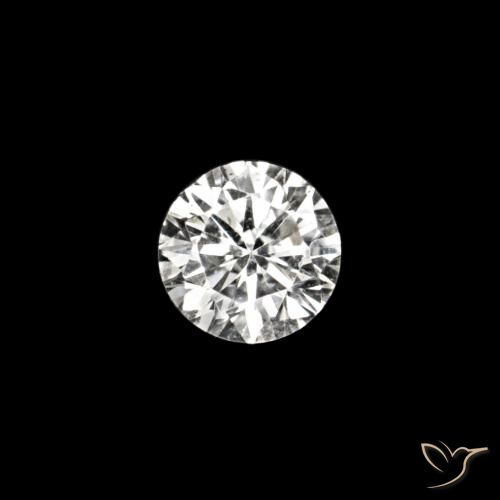 0.02ct D Бриллиант, Круглый, VVS-VS