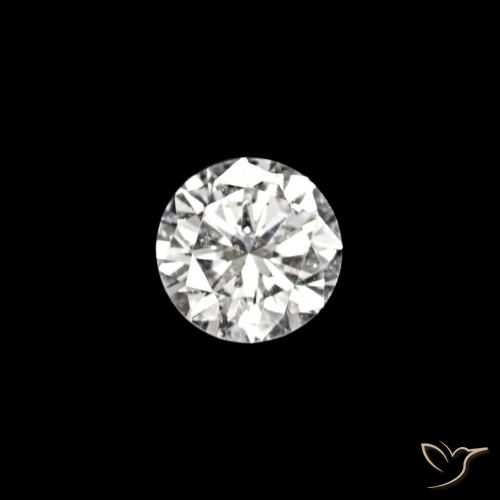 0.02ct D Бриллиант, Круглый, VVS-VS