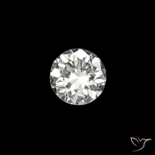 0.02ct D Бриллиант, Круглый, VVS-VS
