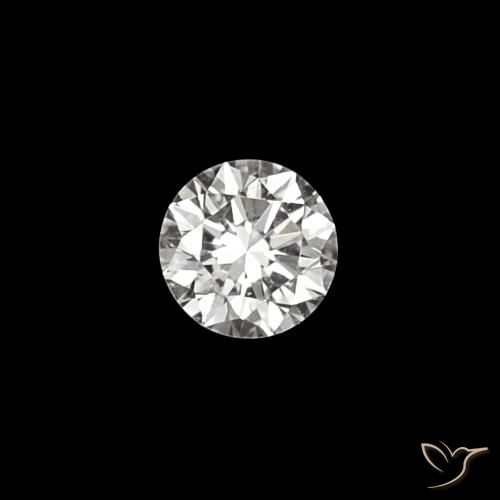 0.03ct E Бриллиант Драгоценные Камни, Круглый, Чистота VVS