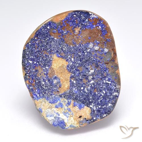 11.87ct Натуральный Серовато-синий Друзы Азурит, причудливая, Непрозрачный