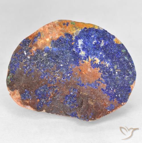 26.40ct Натуральный Темно-синий Друзы Азурит, причудливая, Непрозрачный