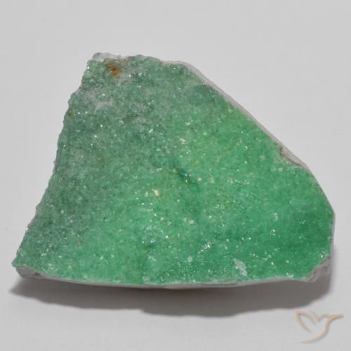 13.63ct Натуральный Средний зеленый Друзы Варисцит, причудливая, Непрозрачный
