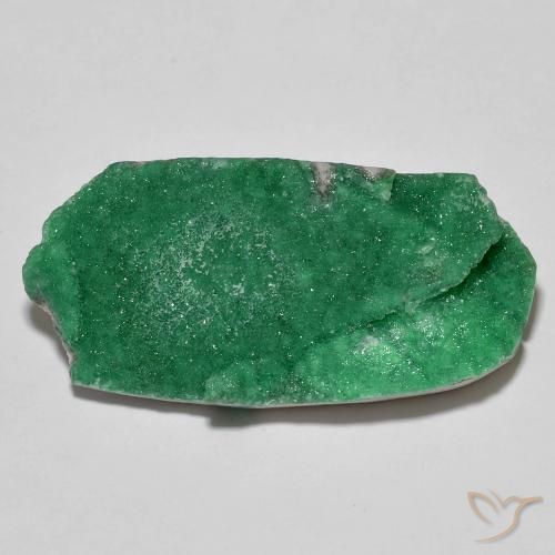 16.68ct Натуральный Теплый зеленый Друзы Варисцит, причудливая, Непрозрачный