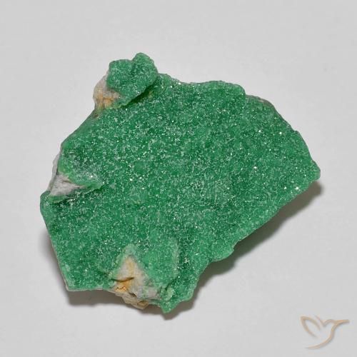 12.87ct Натуральный Средний зеленый Друзы Варисцит, причудливая, Непрозрачный