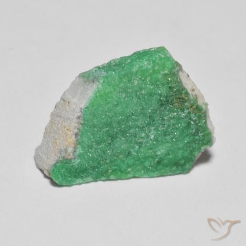 5.57ct Натуральный Средний зеленый Друзы Варисцит, причудливая, Непрозрачный