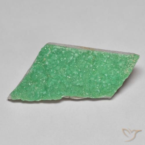 12.49ct Натуральный Трилистник зеленый Друзы Варисцит, причудливая, Непрозрачный