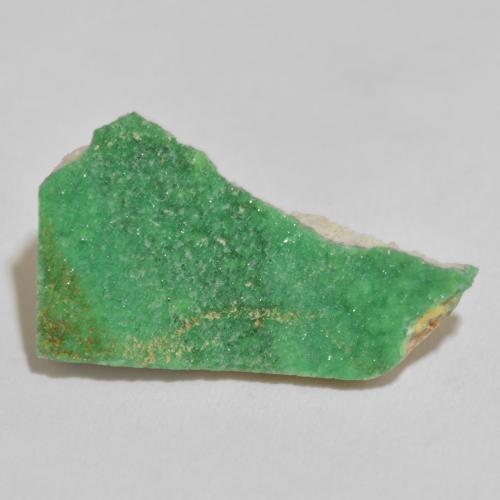 7.78ct Натуральный Темно-папоротниково-зеленый Друзы Варисцит, причудливая, Непрозрачный