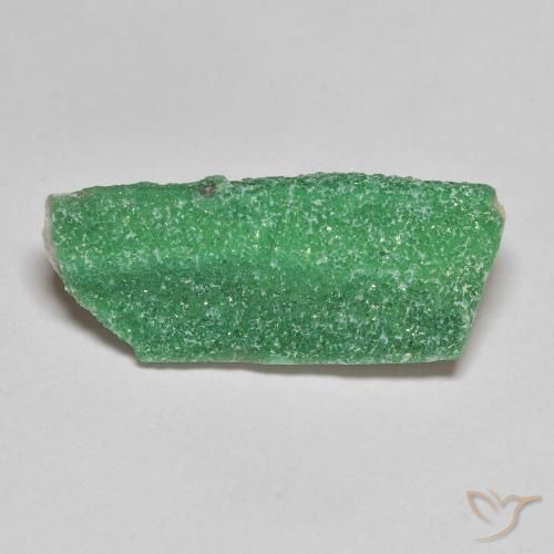 6.29ct Натуральный Темно-папоротниково-зеленый Друзы Варисцит, причудливая, Непрозрачный