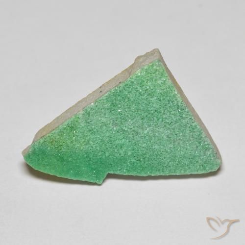 7.59ct Натуральный Трилистник зеленый Друзы Варисцит, причудливая, Непрозрачный