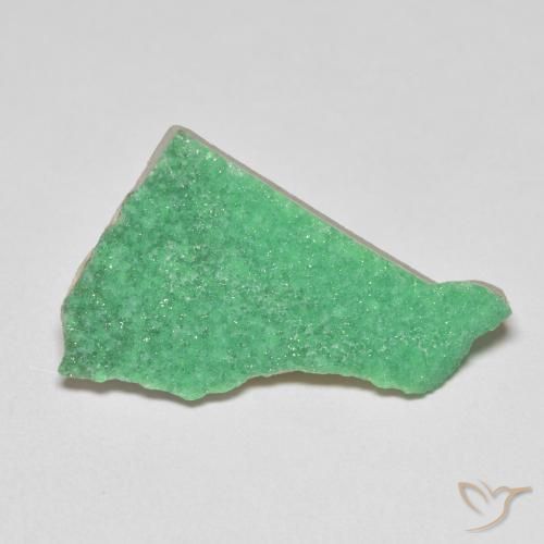 7.61ct Натуральный Трилистник зеленый Друзы Варисцит, причудливая, Непрозрачный