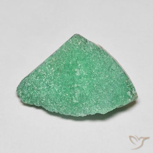 6.88ct Натуральный Мятно-зеленый Друзы Варисцит, причудливая, Непрозрачный