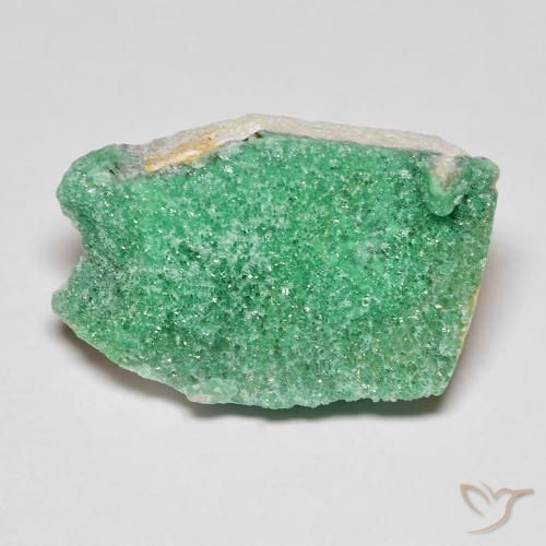8.15ct Натуральный Клевер зеленый Друзы Варисцит, причудливая, Непрозрачный