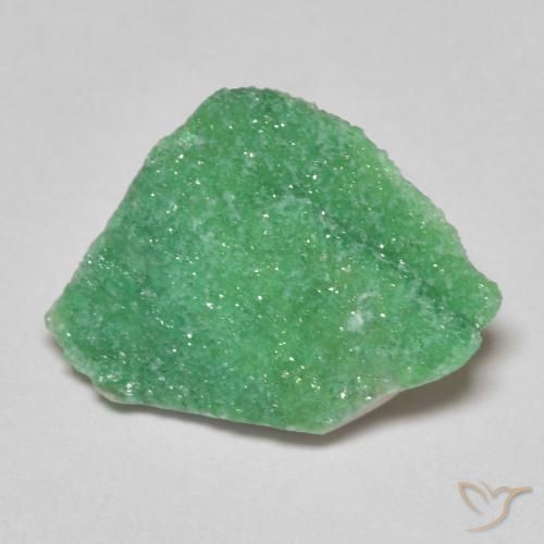 3.58ct Натуральный Трилистник зеленый Друзы Варисцит, причудливая, Непрозрачный