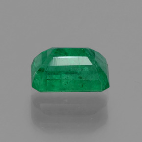 Натуральный зелёный изумруд 0,60 карата изумрудная огранка, SI-I1