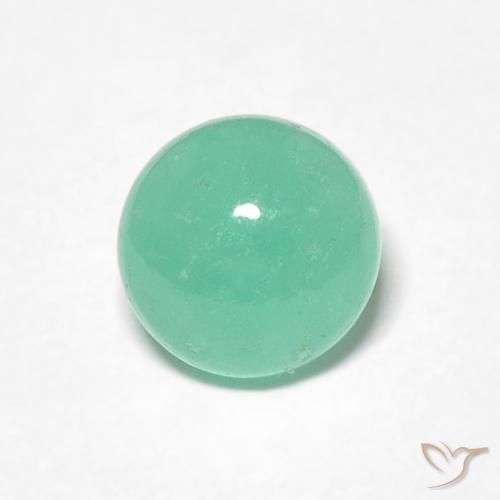 0.82ct Натуральный Фисташковый зеленый Изумруд, Круглый, Полупрозрачный