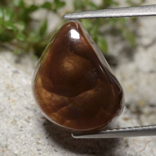 5.86ct Натуральный Многоцветный Огненный агат, причудливая, Полупрозрачный